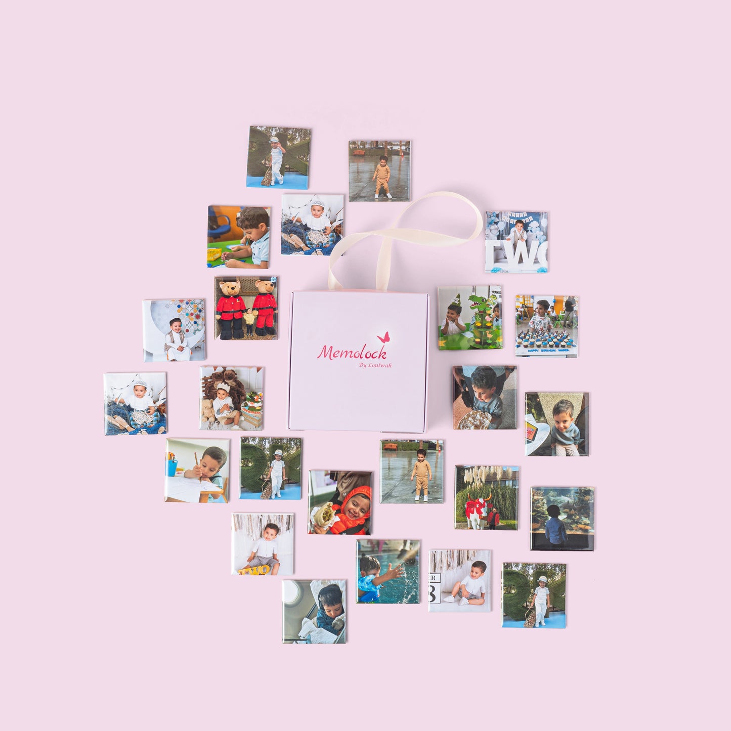 24 photos package in luxury box